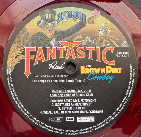 Captain Fantastic And The Brown Dirt Cowboy - John, Elton