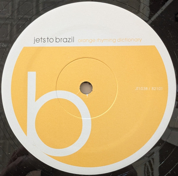 Orange Rhyming Dictionary [2LP] - Jets To Brazil