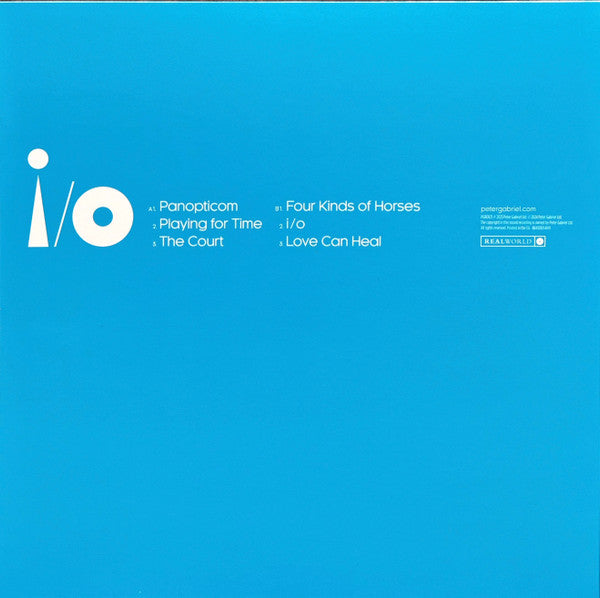 I/O - Gabriel, Peter
