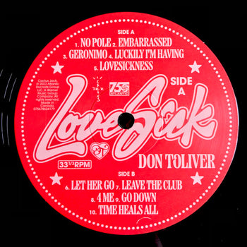 Love Sick - Toliver, Don