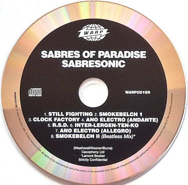 Sabresonic - Sabres of Paradise