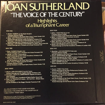The Voice Of The Century:  Highlights Of A Triumph - Sutherland, Joan