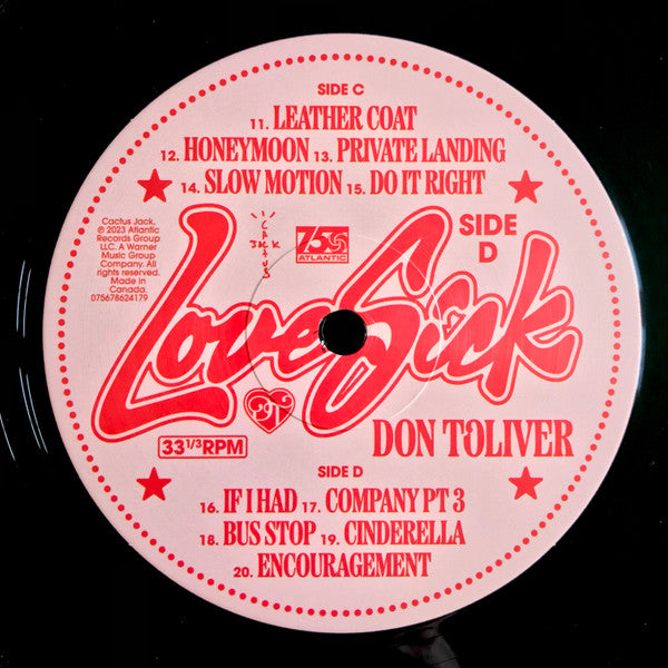 Love Sick - Toliver, Don
