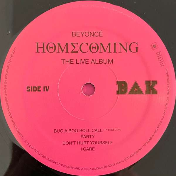 Homecoming: The Live Album - Beyonce