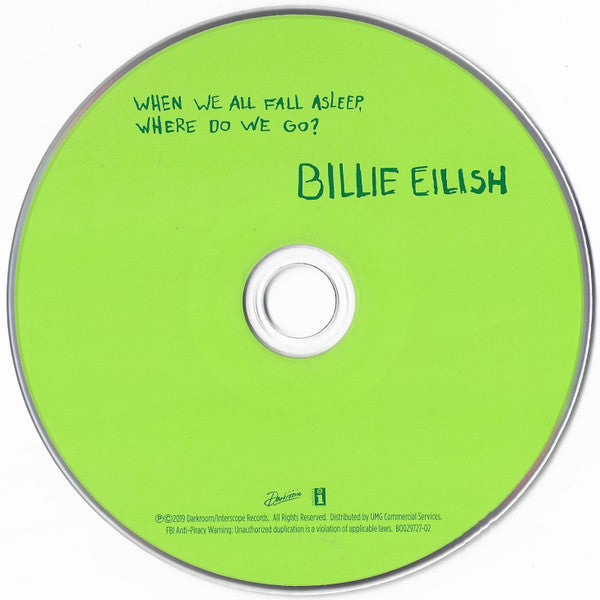 When We All Fall Asleep, Where Do We Go? - Eilish, Billie