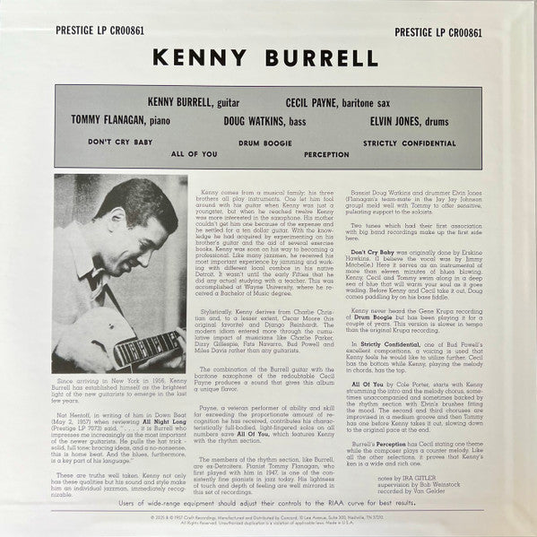Kenny Burrell - Burrell, Kenny