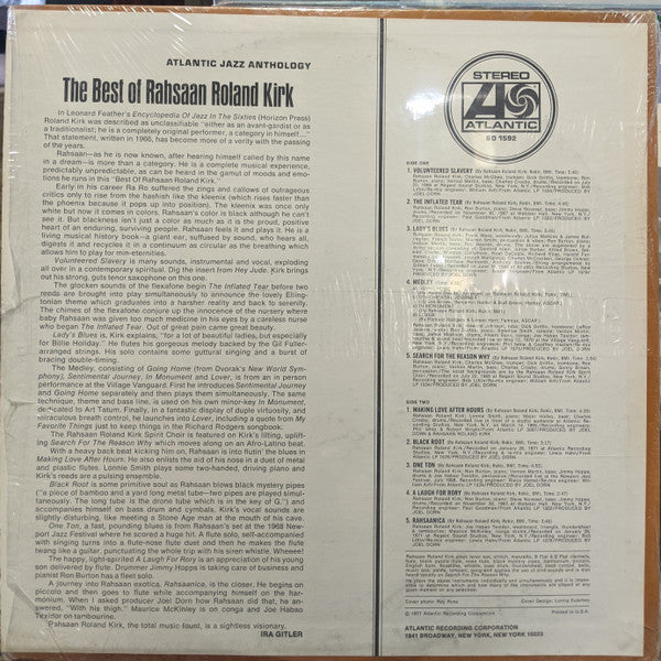 The Best Of Rahsaan Roland Kirk - Kirk, Roland