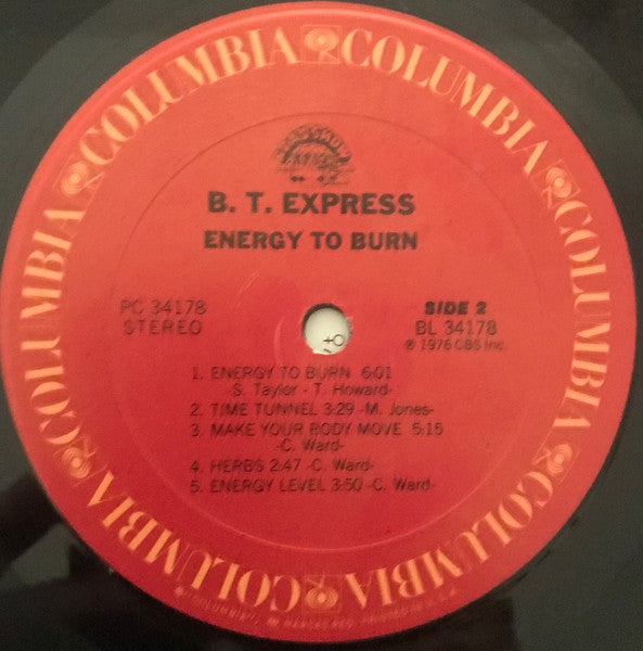 Energy To Burn - B.T. Express