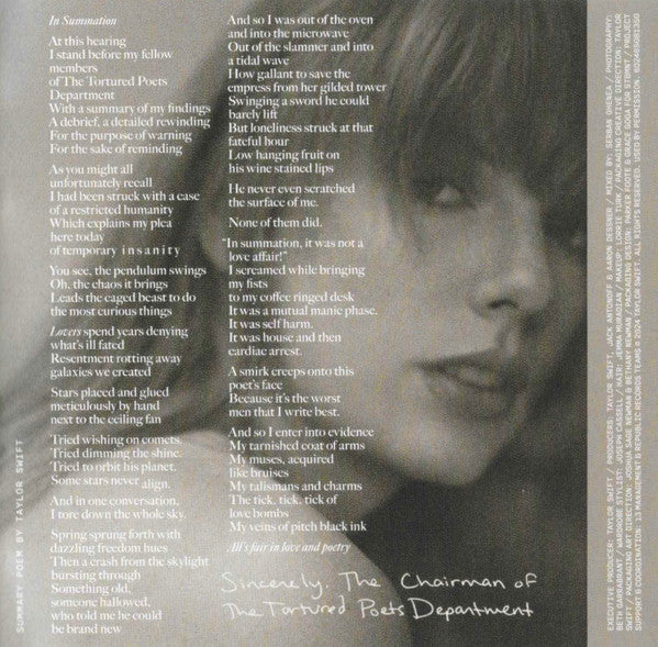 The Tortured Poets Department - Swift, Taylor