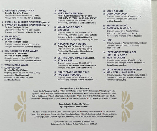 Gris-gris Gumbo Ya Ya: Singles 1968-1974 - Dr. John