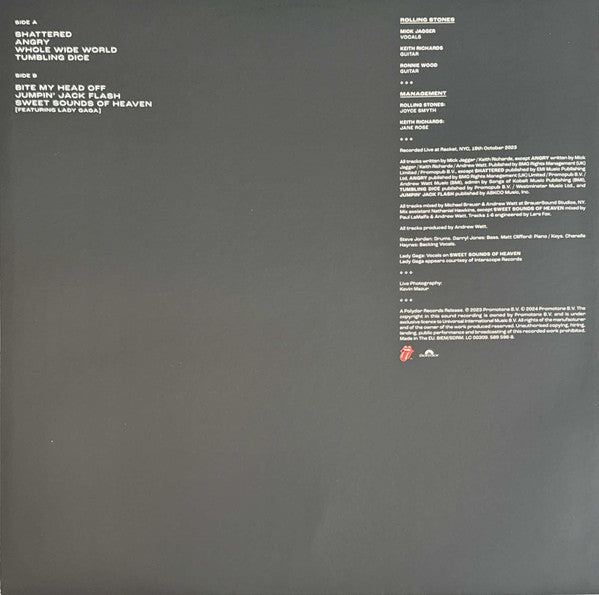 Live At Racket · NYC - The Rolling Stones