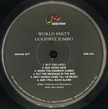 Goodbye Jumbo - World Party