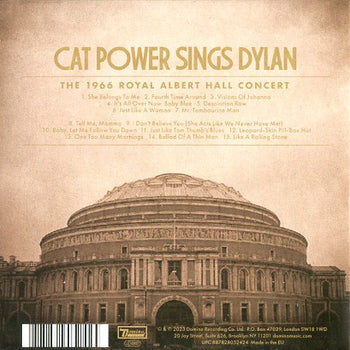 Cat Power Sings Dylan: The 1966 Royal Albert Hall - Cat Power