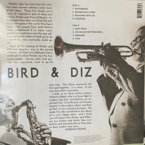 Bird & Diz - Parker, Charlie & Dizzy Gillespie