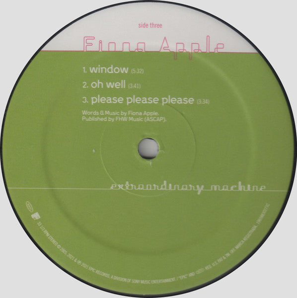 Extraordinary Machines - Apple, Fiona