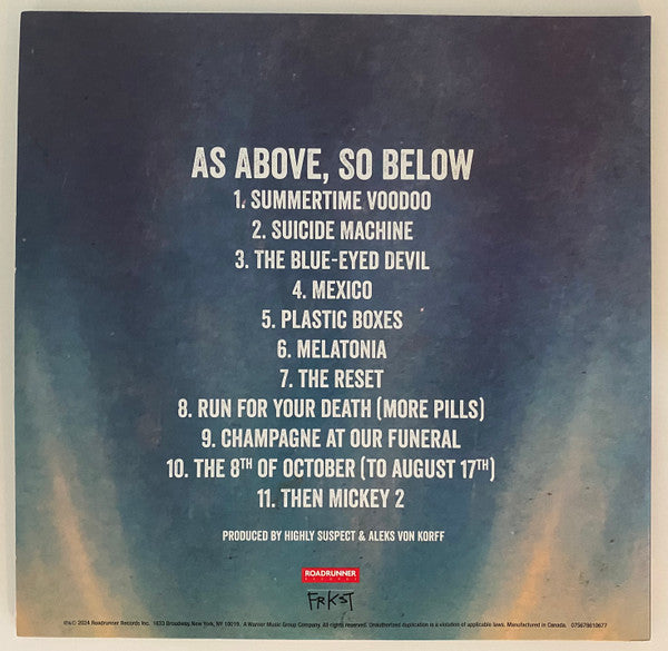 As Above, So Below - Highly Suspect