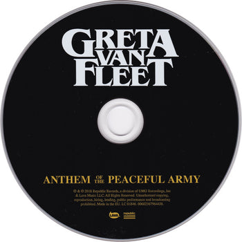 Anthem Of The Peaceful Army - Greta Van Fleet