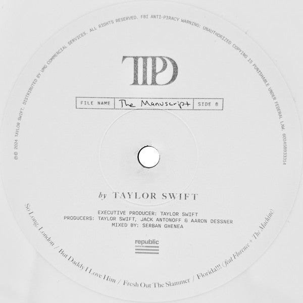 The Tortured Poets Department - Swift, Taylor