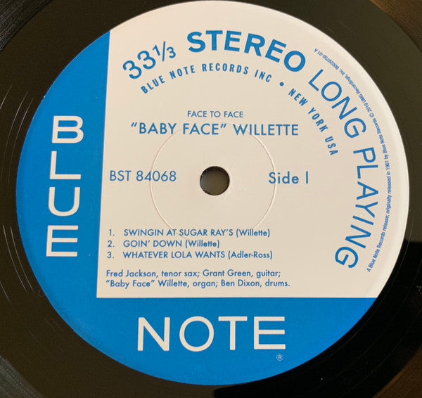 Face To Face - Willette, Baby Face