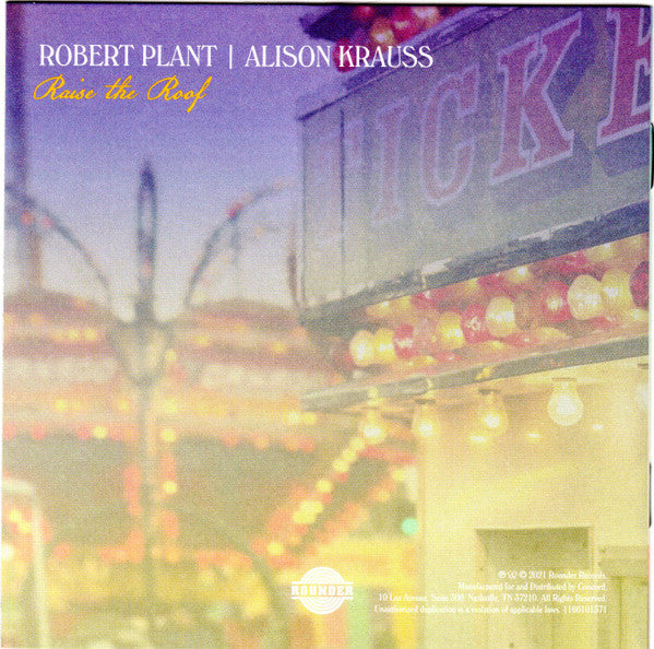 Raise The Roof - Plant, Robert & Alison Krauss
