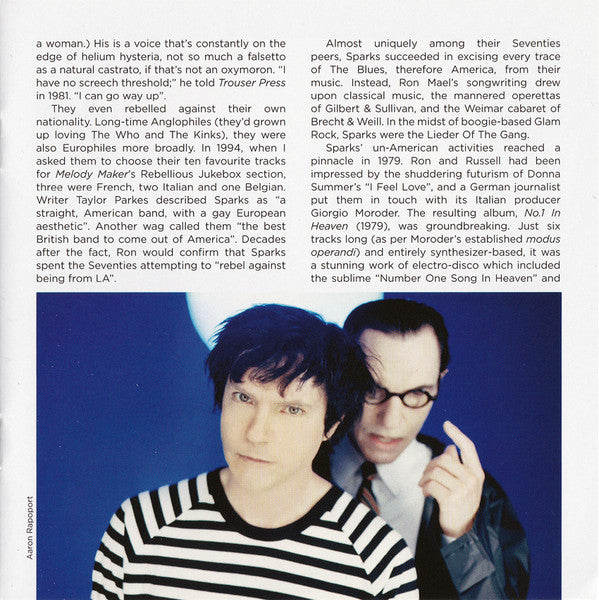 Past Tense (The Best Of Sparks) - Sparks