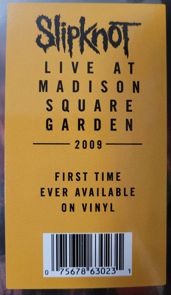 Live At Msg - Slipknot