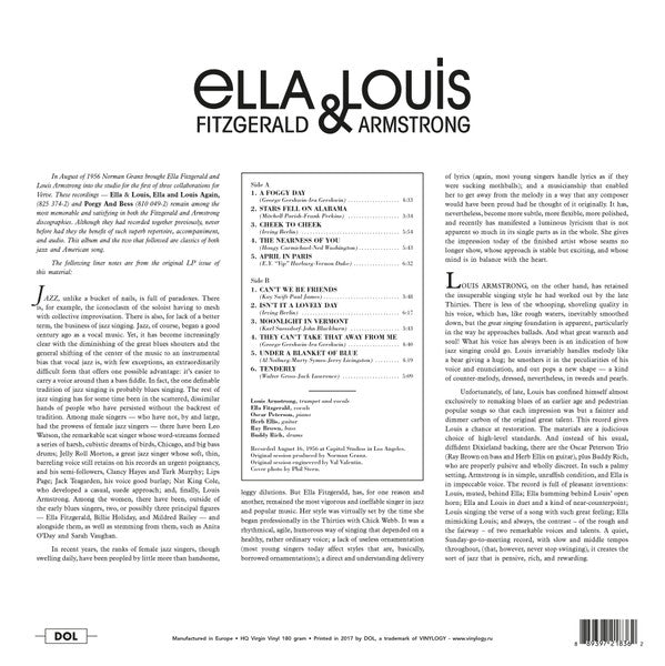 Ella & Louis - Fitzgerald, Ella & Louis Armstrong