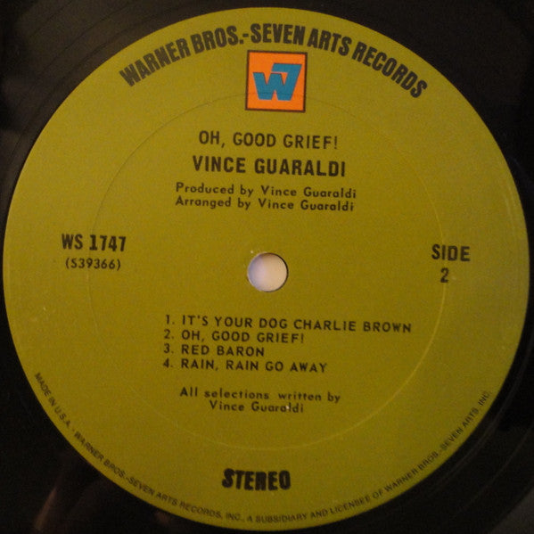 Oh, Good Grief! - Guaraldi, Vince