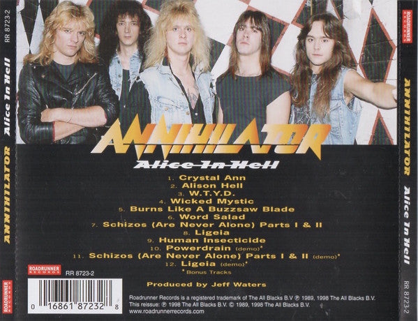 Alice In Hell - Annihilator