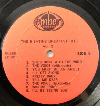 Greatest Hits Volume 2 - The Five Satins