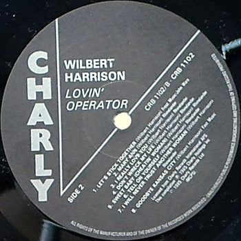Lovin' Operator - Harrison, Wilbert