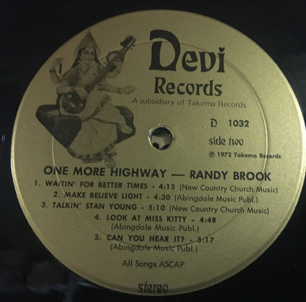 One More Highway - Brook, Randy