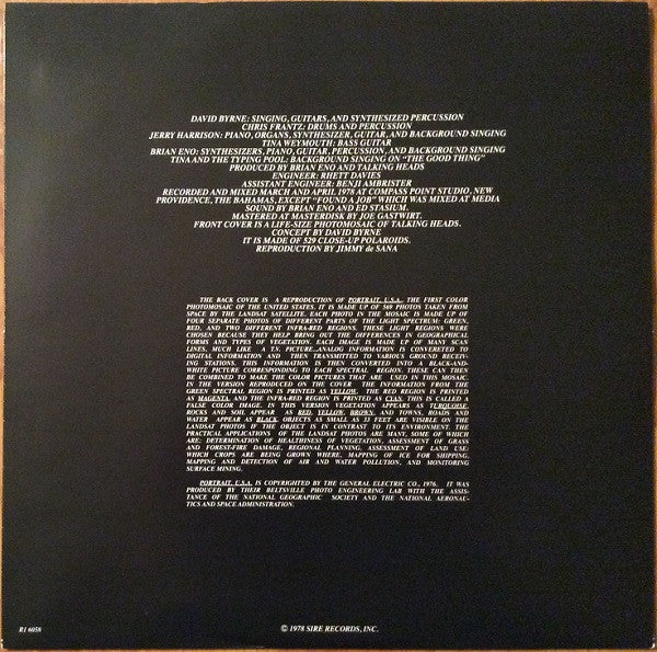 More Songs About Buildings & Food (Ogv) - Talking Heads