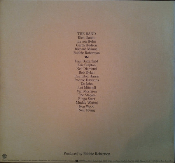 The Last Waltz - Band, The