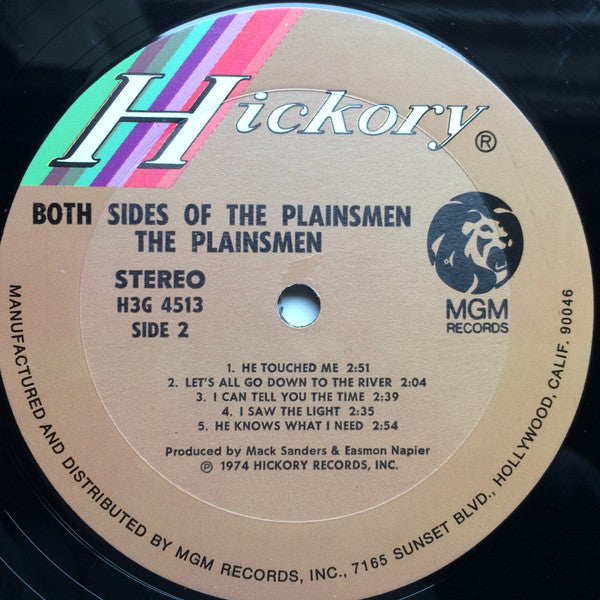 Both Sides Of The Plainsmen - Plainsmen, The