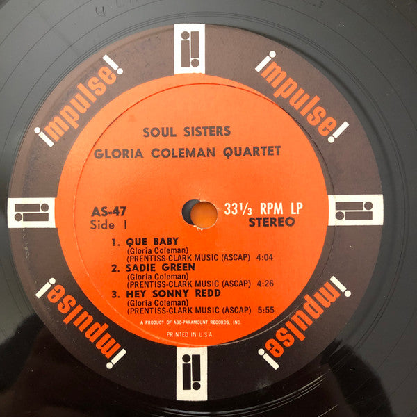 Soul Sisters - Coleman, Gloria Quartet Ft. Pola Roberts