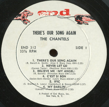 There's Our Song Again - Chantels, The