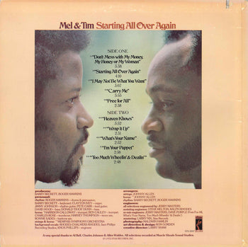 Starting All Over Again - Mel & Tim