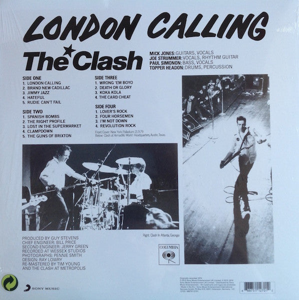 London Calling - The Clash [2 LP]