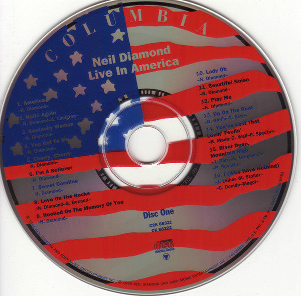 Live In America - In The Round Tour (1991-1993) - Diamond, Neil
