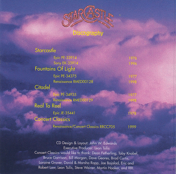 Vol. 5-Concert Classics - Starcastle