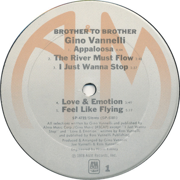 Brother To Brother - Vannelli, Gino