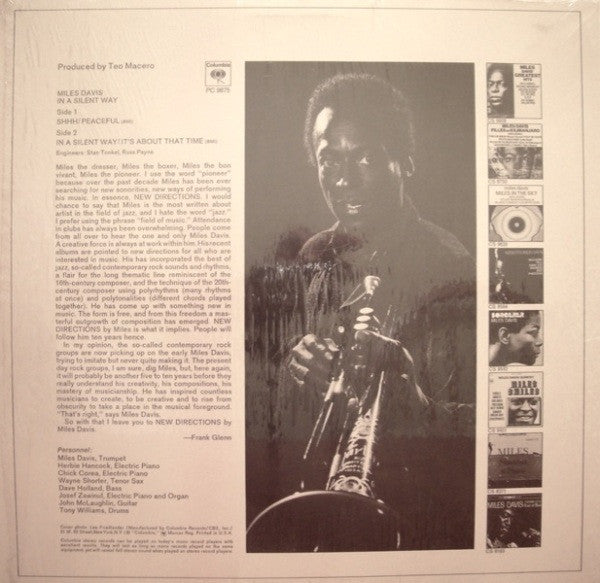 In A Silent Way - Davis, Miles