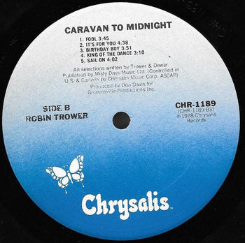 Caravan To Midnight - Trower, Robin