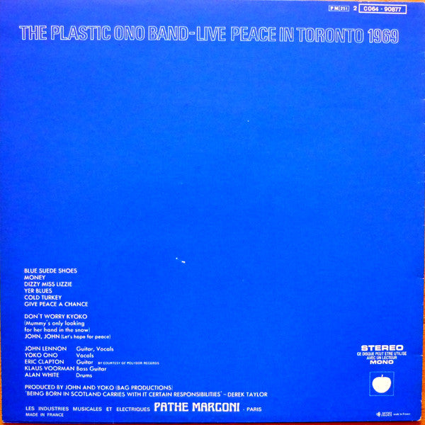 Live Peace In Toronto 1969 - Lennon, John / Plastic Ono Band