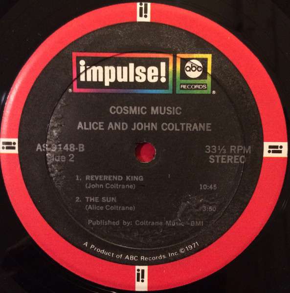 Cosmic Music - Coltrane, John and Alice
