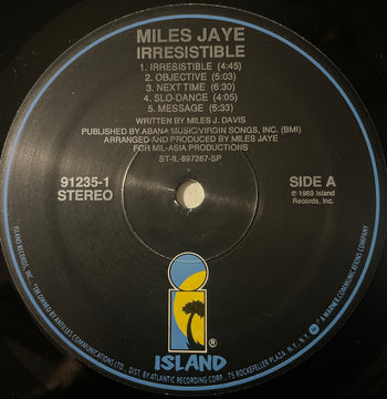 Irresistible - Jaye, Miles