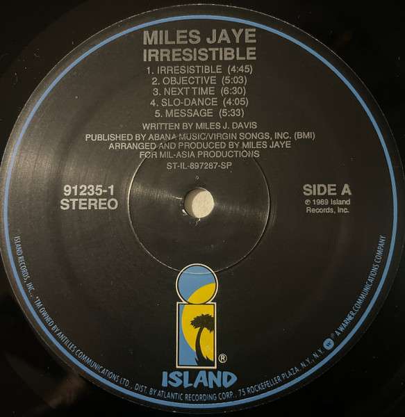 Irresistible - Jaye, Miles