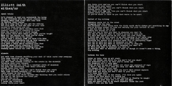 Either/Or - Smith, Elliott