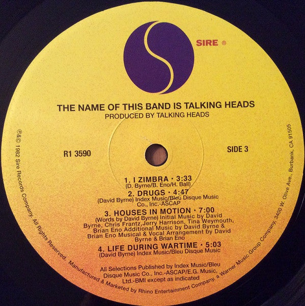 The Name Of This Band Is Talking Heads - Talking Heads, The